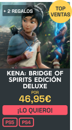 Comprar Kena: Bridge of Spirits Edición Deluxe - Deluxe, Estándar, PS4, PS5 | xtralife