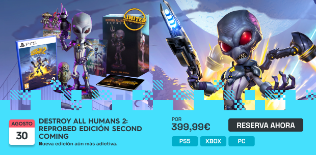 Comprar Destroy All Humans 2: Reprobed Edición Second Coming - Coleccionista, PC, PS5, Xbox Series | xtralife