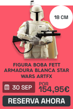 Reservar Figura Boba Fett Armadura Blanca Star Wars ARTFX 1/10 Ver. 18 cm - Estándar, Figura | xtralife