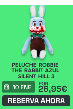 Reservar Peluche Robbie The Rabbit Azul Silent Hill 3 - Peluche | xtralife