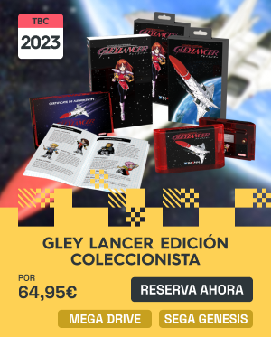 Reservar Gley Lancer Edición Coleccionista para Genesis/Mega Drive - SEGA Genesis, Mega Drive, Limitada | xtralife