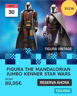 Reservar Figura The Mandalorian Jumbo Kenner Star Wars 30 cm - Figura | xtralife
