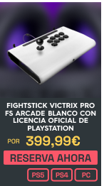 Reservar Fightstick Victrix Pro FS Arcade Blanco con Licencia Oficial de PlayStation - PS5, PS4, PC, Pro FS Blanco, Fightsticks | xtralife
