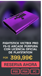Reservar Fightstick Victrix Pro FS-12 Arcade Púrpura con Licencia Oficial PlayStation - PS5, PS4, PC, Pro FS-12 Púrpura, Fightsticks | xtralife