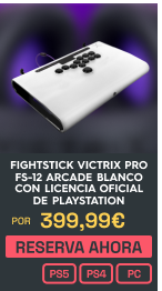 Reservar Fightstick Victrix Pro FS-12 Arcade Blanco con Licencia Oficial PlayStation - PS5, PS4, PC, Pro FS-12 Blanco, Fightsticks | xtralife