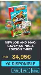 Comprar New Joe And Mac: Caveman Ninja Edición T-Rex - Limitada, PS4, PS5, Switch | xtralife