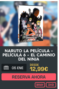 Comprar Naruto: La Película Película 6 El Caminio Del Ninja Estándar DVD Estándar Blu-ray | xtralife