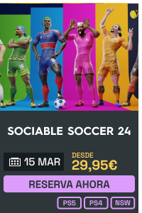 Comprar Sociable Soccer 24 Switch Estándar PS4 PS5 | xtralife