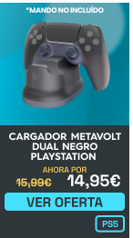 Comprar Cargador Metavolt Dual Negro Playstation PS5 | xtralife